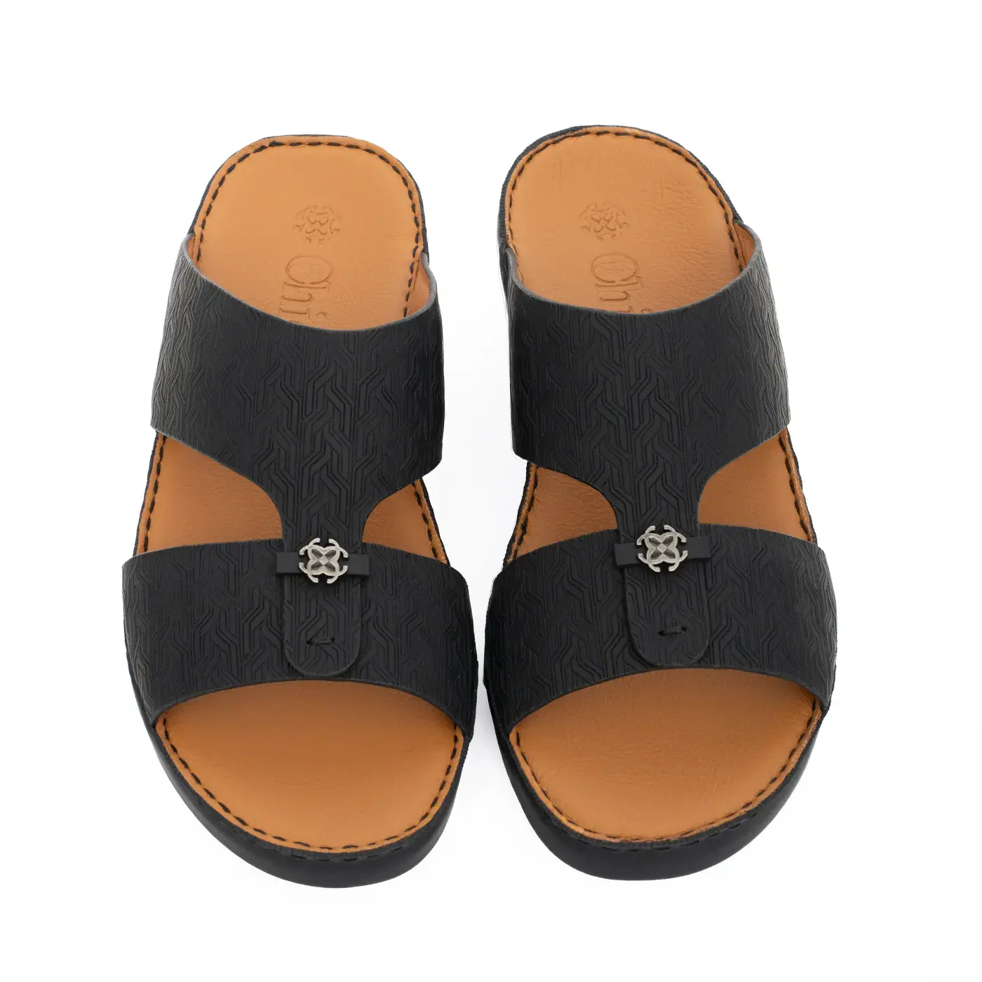 Rubber Finish Men Arabic Sandals